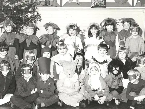 School play, 1960s(?).